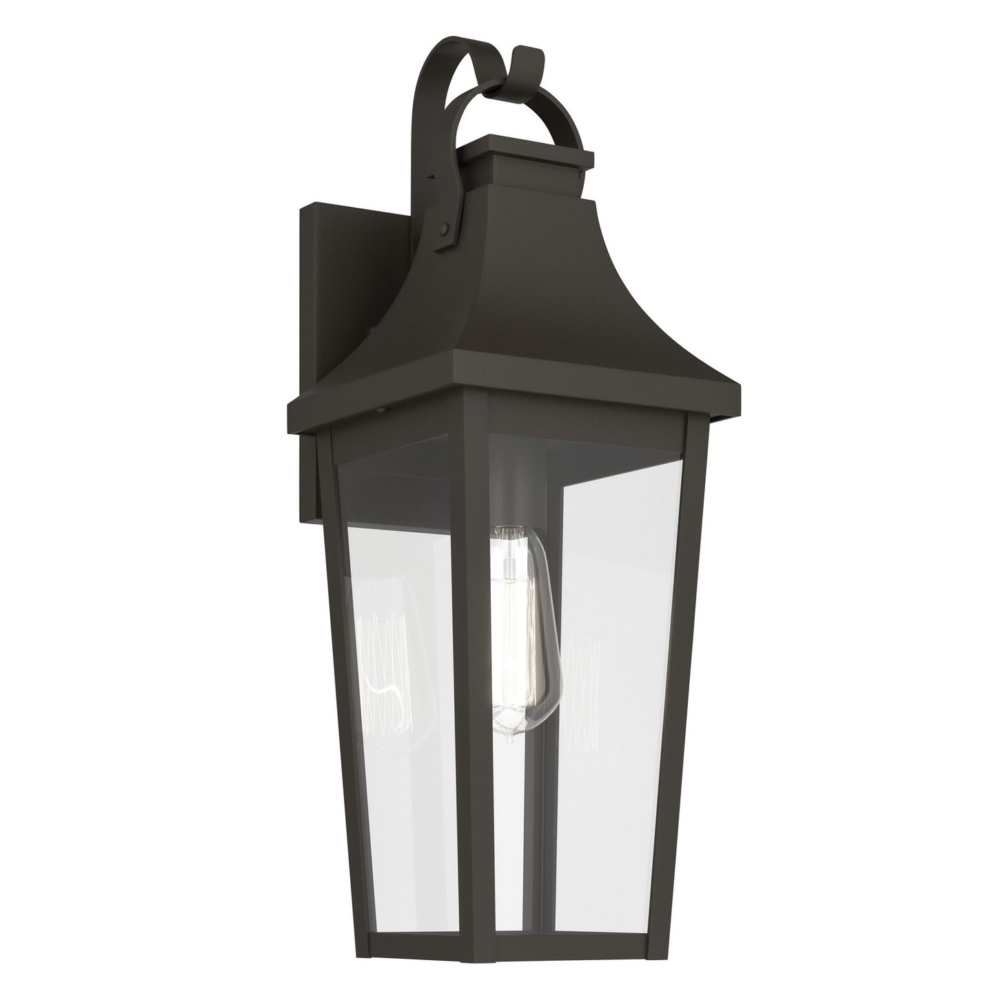 Cleary One Light Outdoor Wall Mount in Olde Bronze