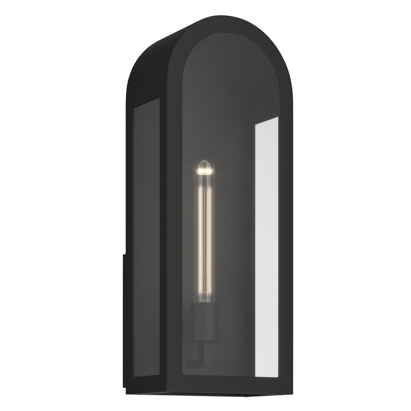 Marea One Light Outdoor Wall Mount in Textured Black
