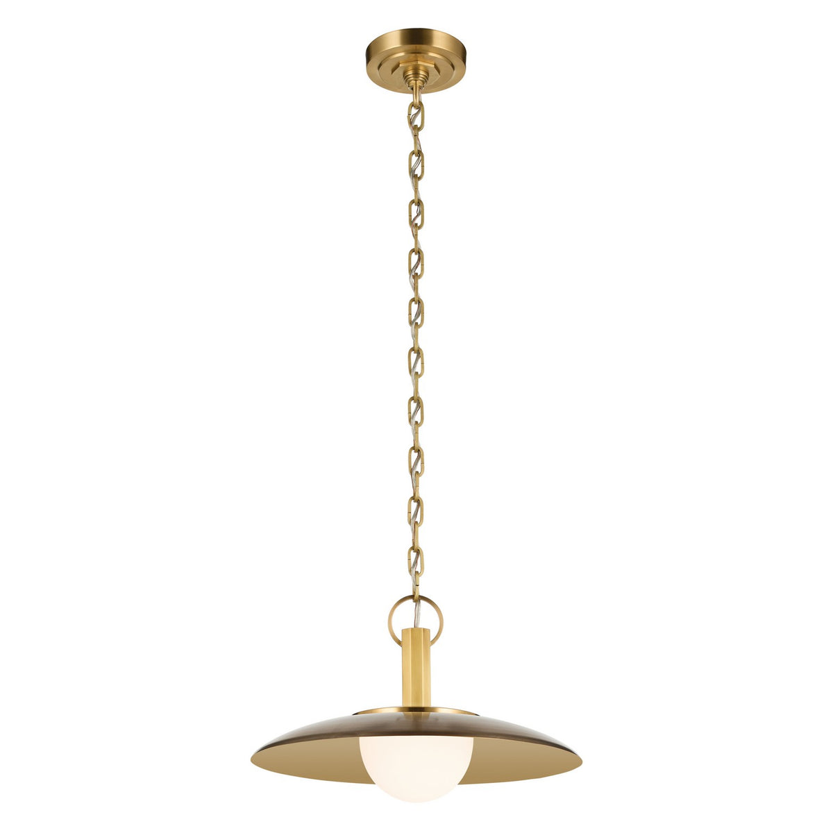 Kurio LED Pendant in Lacquered Bronze