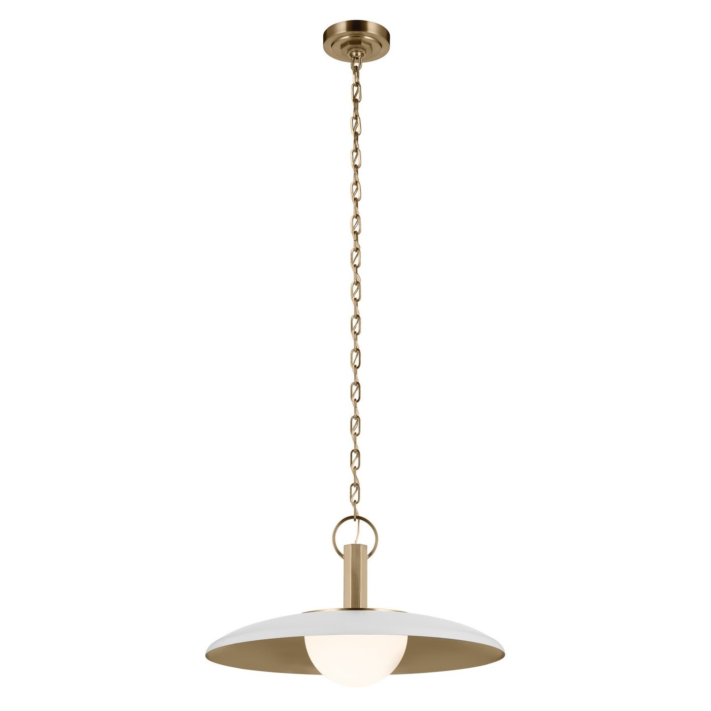 Kurio LED Pendant in White