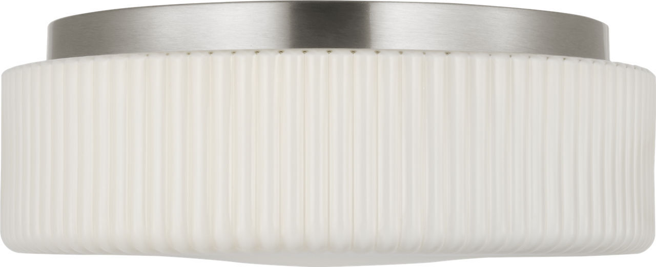 Axira Two Light Flush Mount in Brushed Nickel