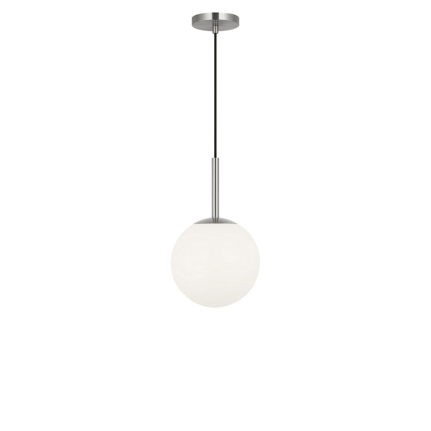Nube One Light Pendant in Brushed Nickel