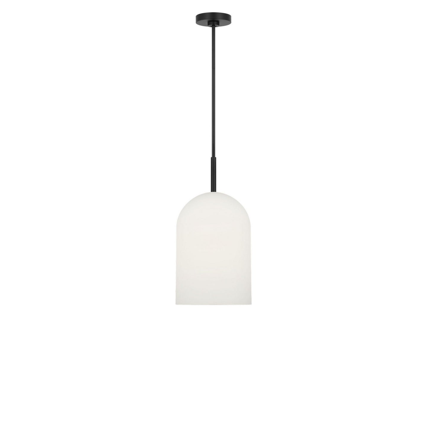 Neblina One Light Pendant in Midnight Black