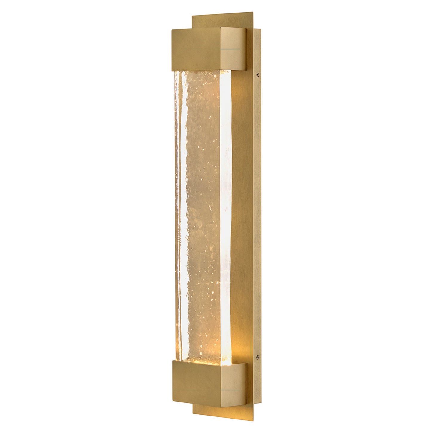 Rune LED Wall Sconce in Heritage Brass