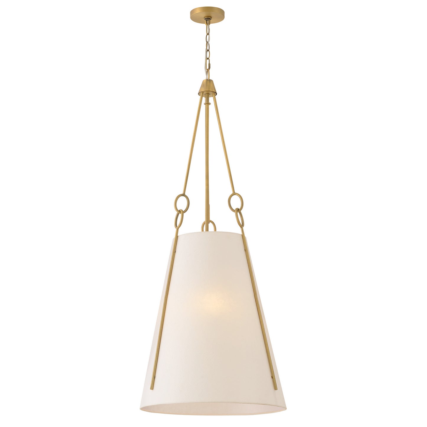 Danvers LED Pendant in Lacquered Dark Brass