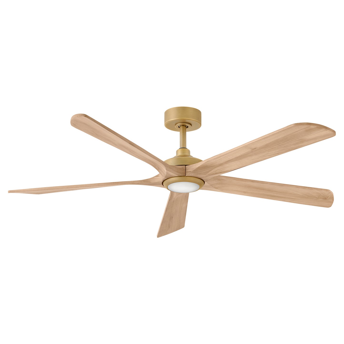 Layton 58" Smart Fan in Heritage Brass