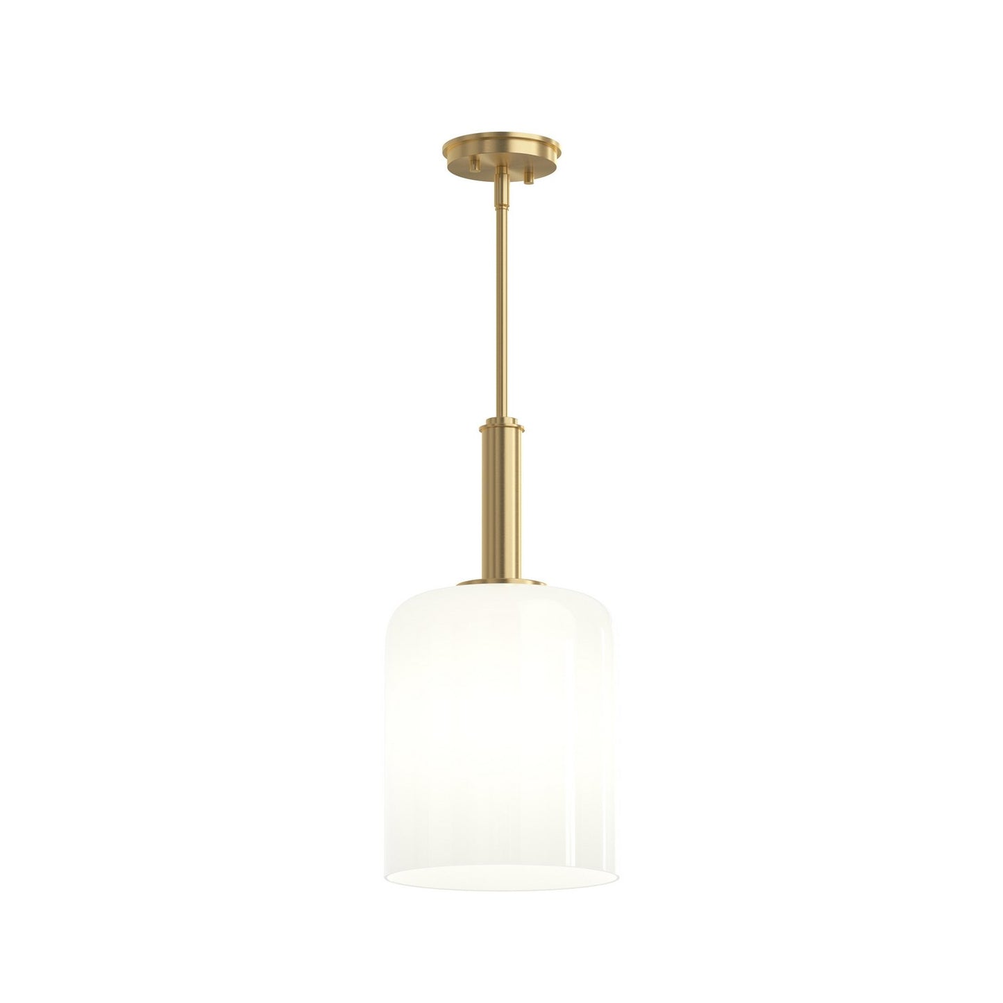 Reines One Light Pendant in Brushed Gold