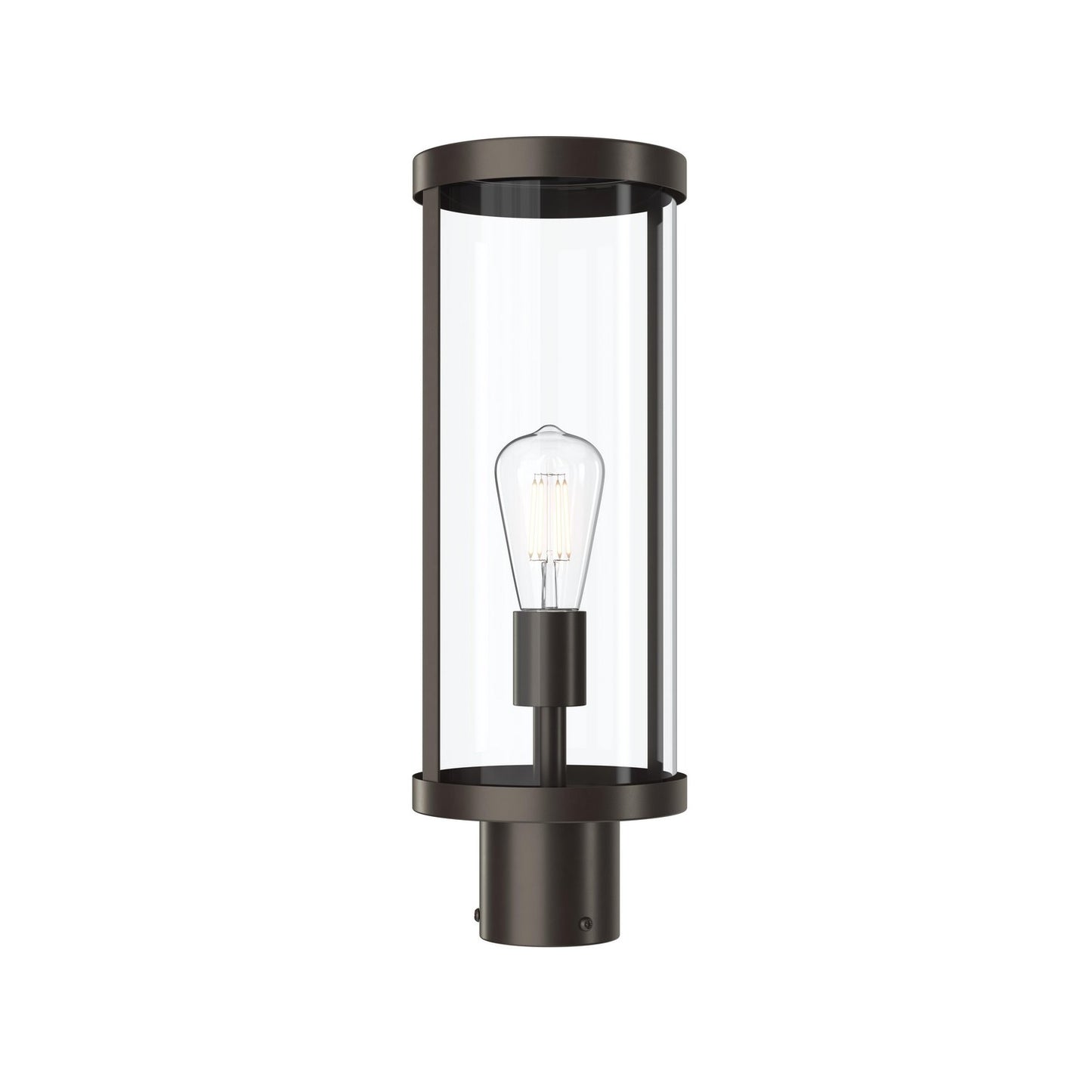 Kagen One Light Outdoor Post Mount in Antique Bronze