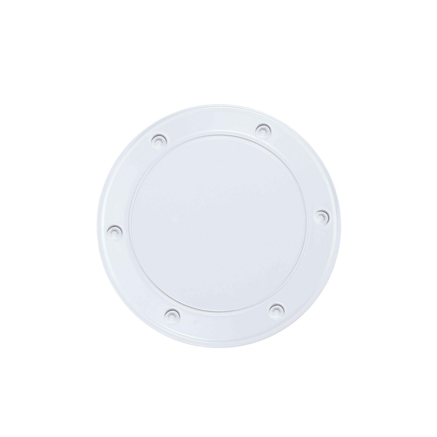 Accessory Decorative Cap in Matte White
