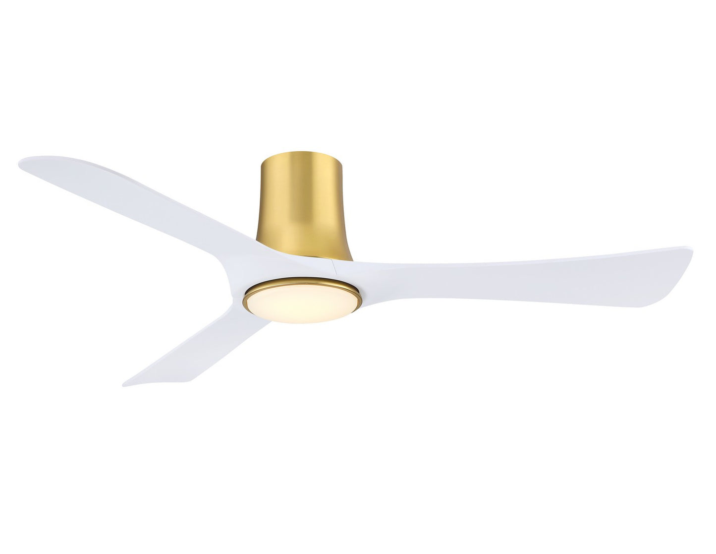 Corke 52 52" Ceiling Fan in Brushed Satin Brass
