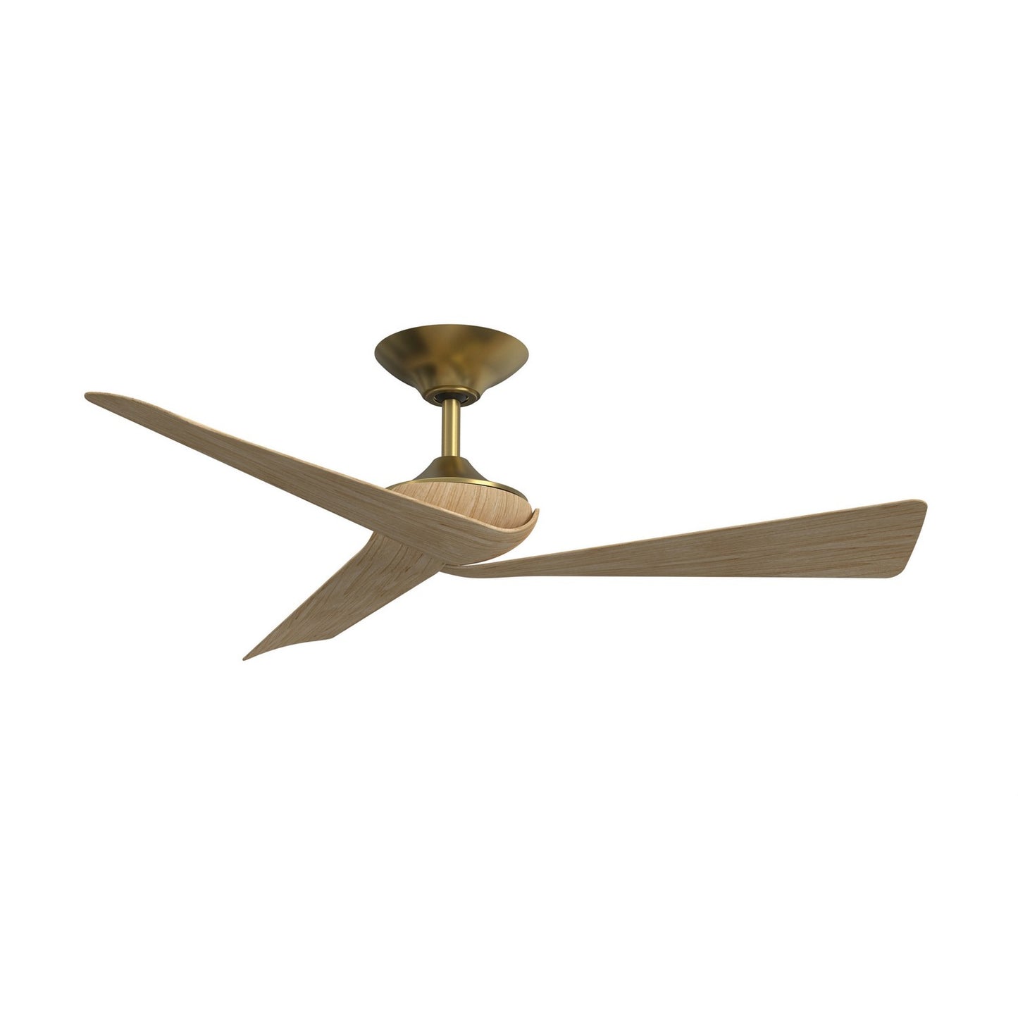 Yogi 52" Ceiling Fan in Brushed Satin Brass