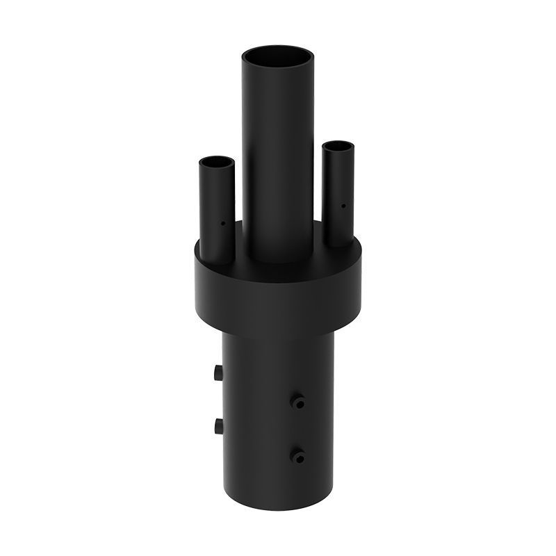 Pole-Top Adapter in Black