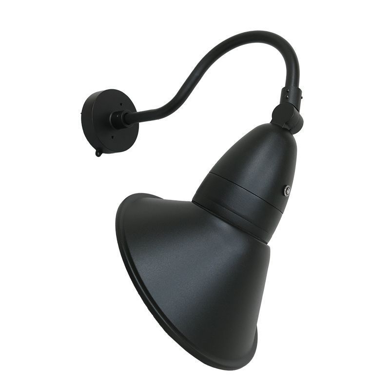 Gooseneck Light in Black