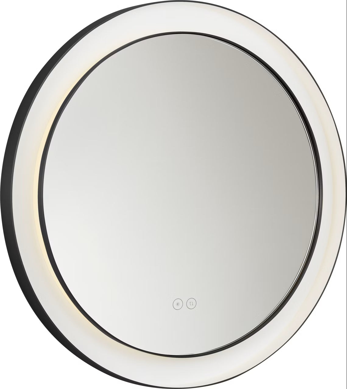 Chopin LED Mirror in Midnight Black