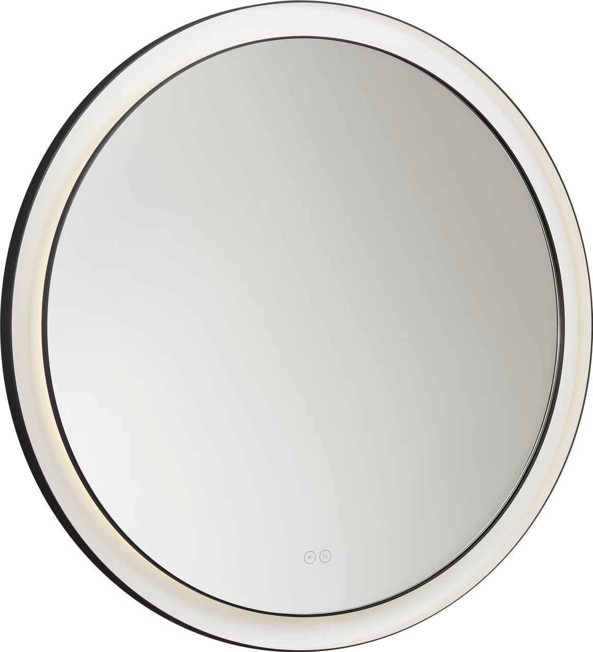 Chopin LED Mirror in Midnight Black