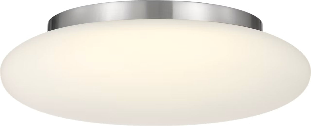 Amir LED Flush Mount in Brushed Nickel