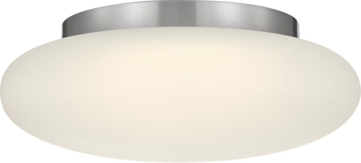 Amir LED Flush Mount in Brushed Nickel
