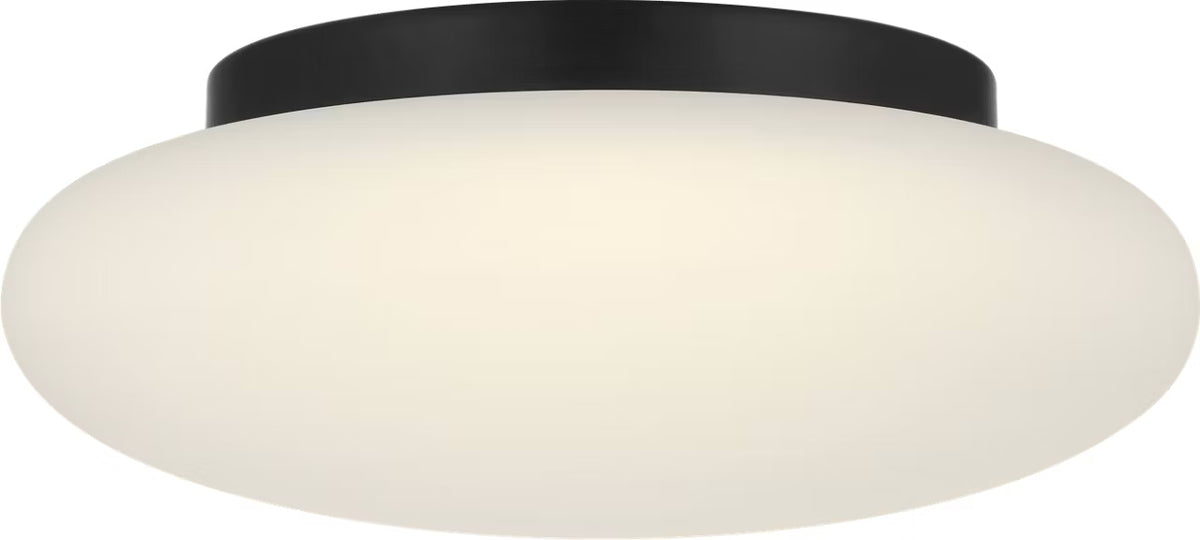 Amir LED Flush Mount in Midnight Black