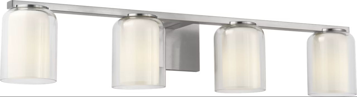 Holden Four Light Vanity in Brushed Nickel
