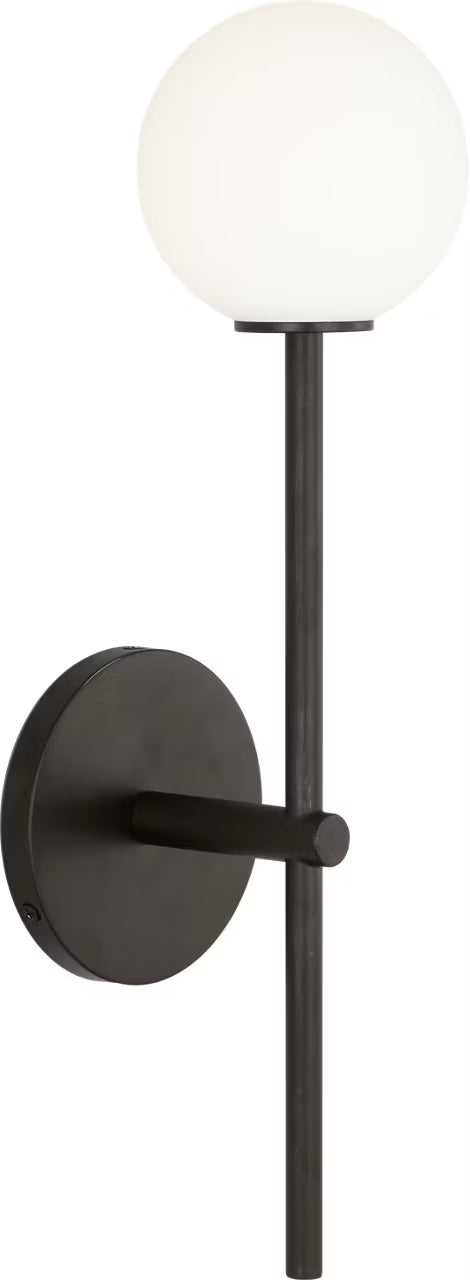 Sorelle One Light Wall Sconce in Aged Iron