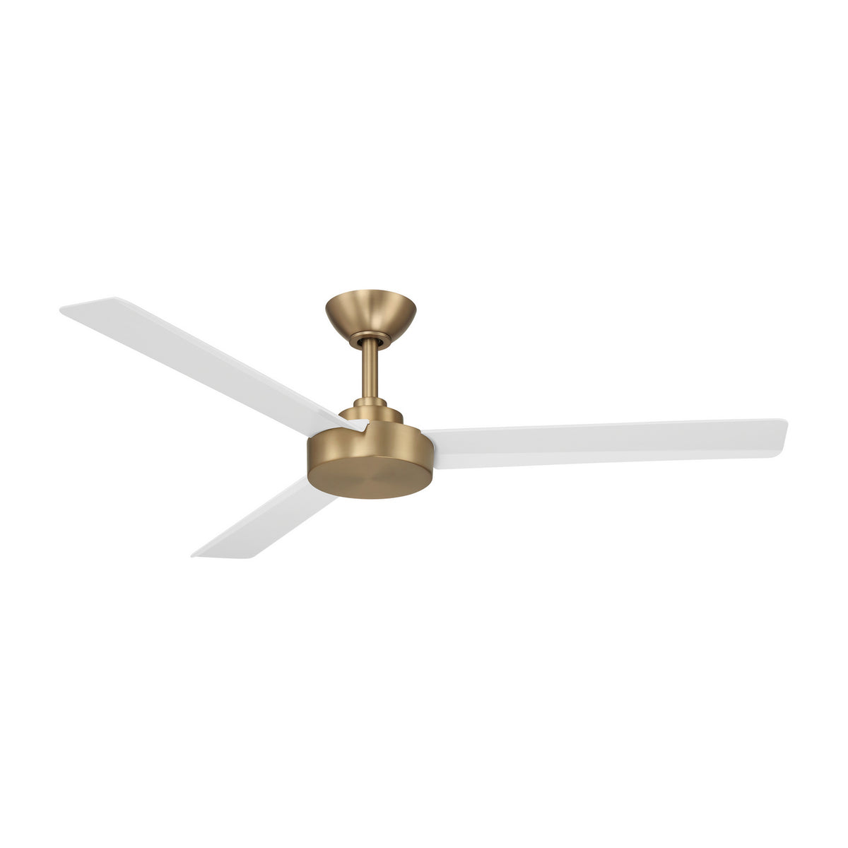 Roto 52" Ceiling Fan in Brushed Brass
