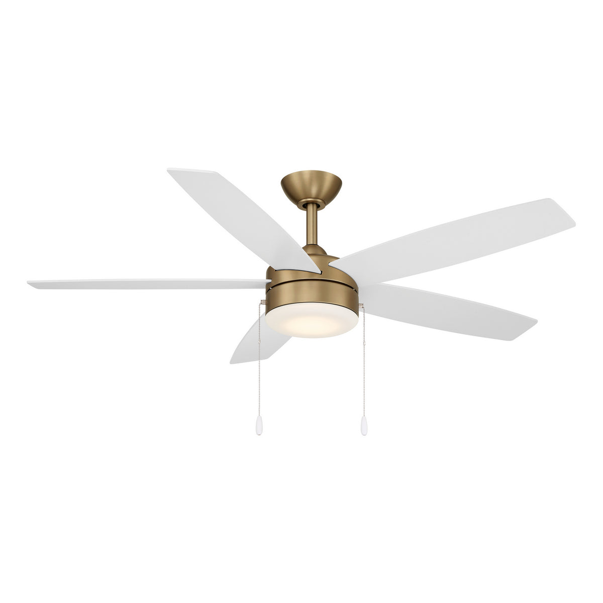 Airetor 52" Ceiling Fan in Brushed Brass