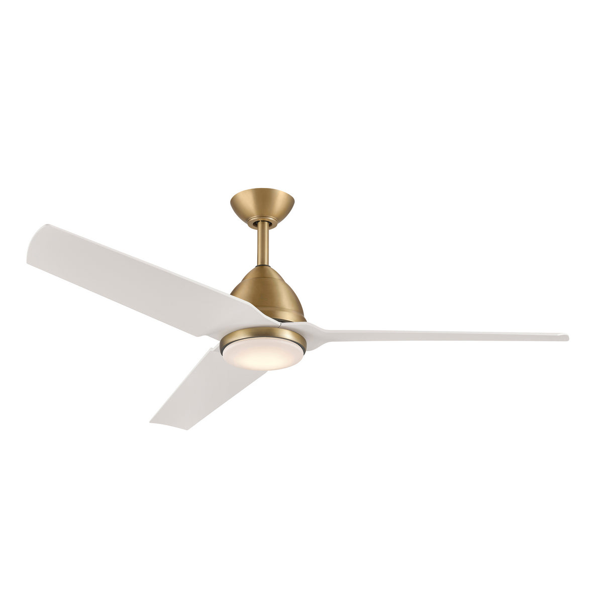 Java 54" Ceiling Fan in Legacy Brass