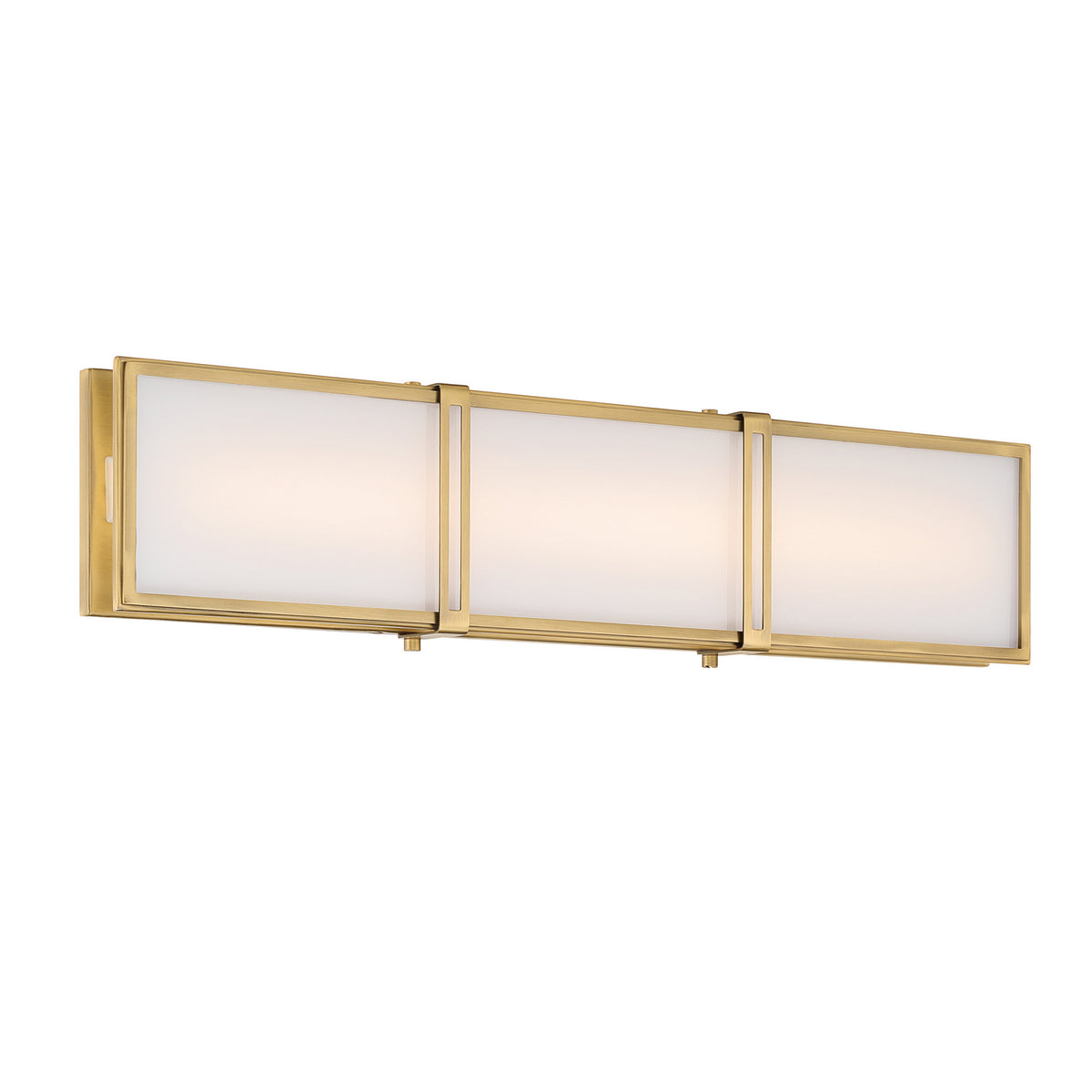 Merick LED Bath Bar in Legacy Brass