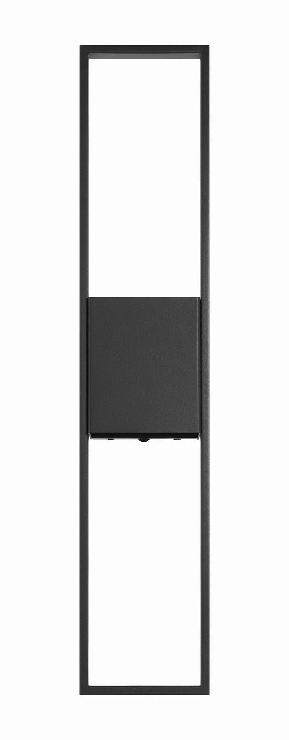 Contact LED Outdoor Wall Lantern in Textured Black