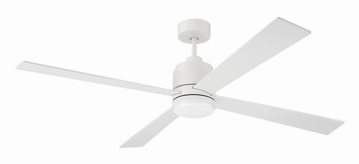 McCoy 60" fan w/ 2-wire HW wall control 60" Ceiling Fan in White