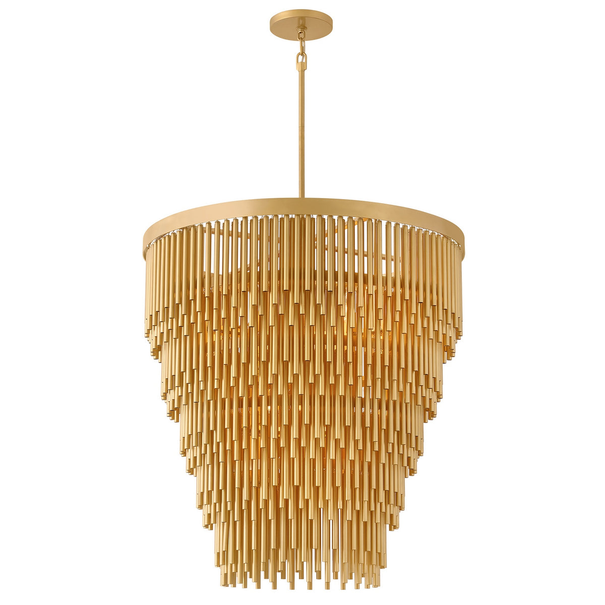 Bijou LED Chandelier in Deluxe Gold