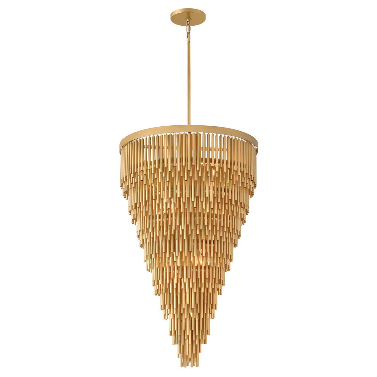 Bijou LED Chandelier in Deluxe Gold