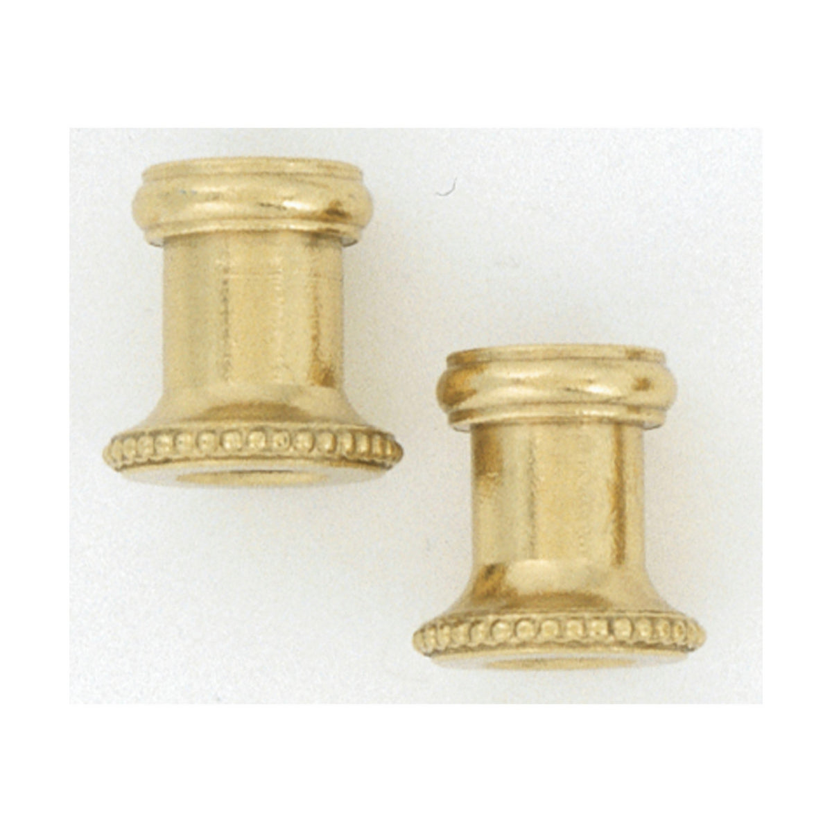 Threaded Knurled Necks in Brass