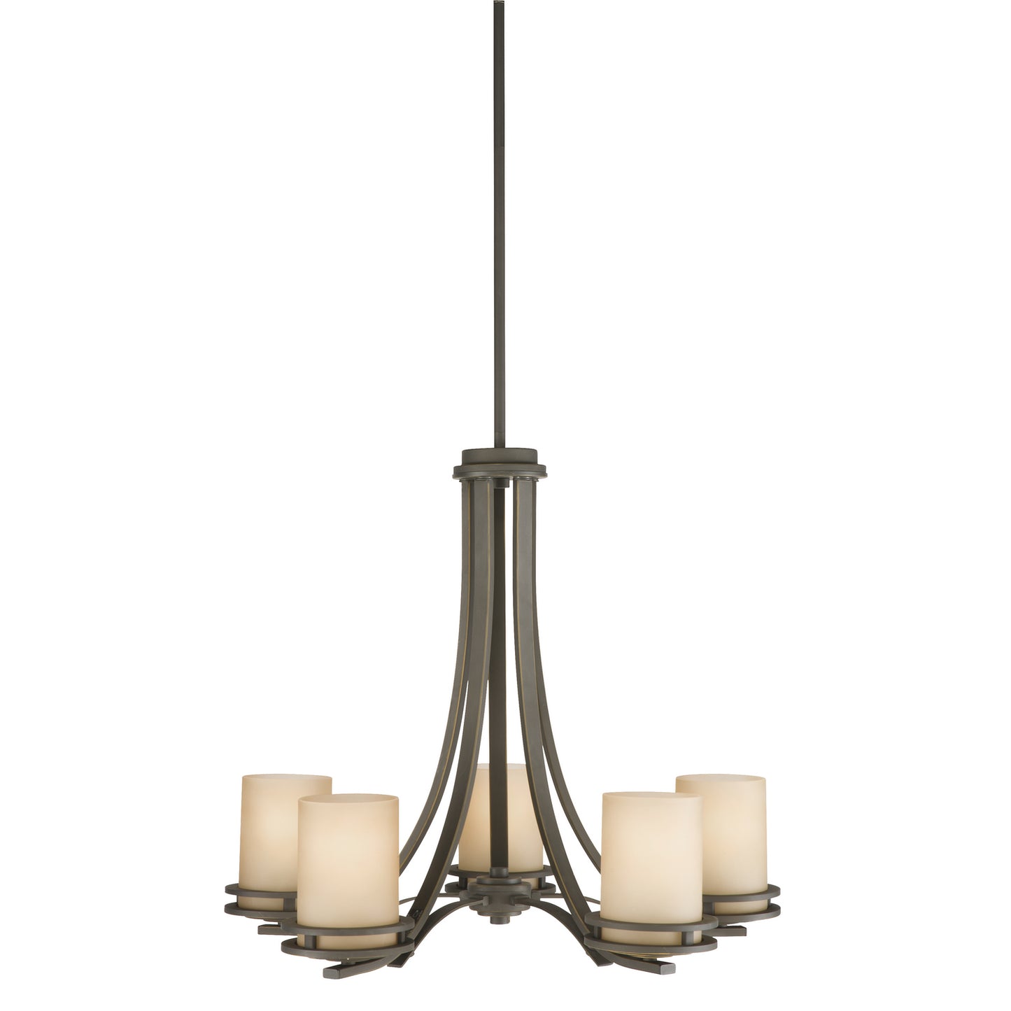 Hendrik Five Light Chandelier in Olde Bronze