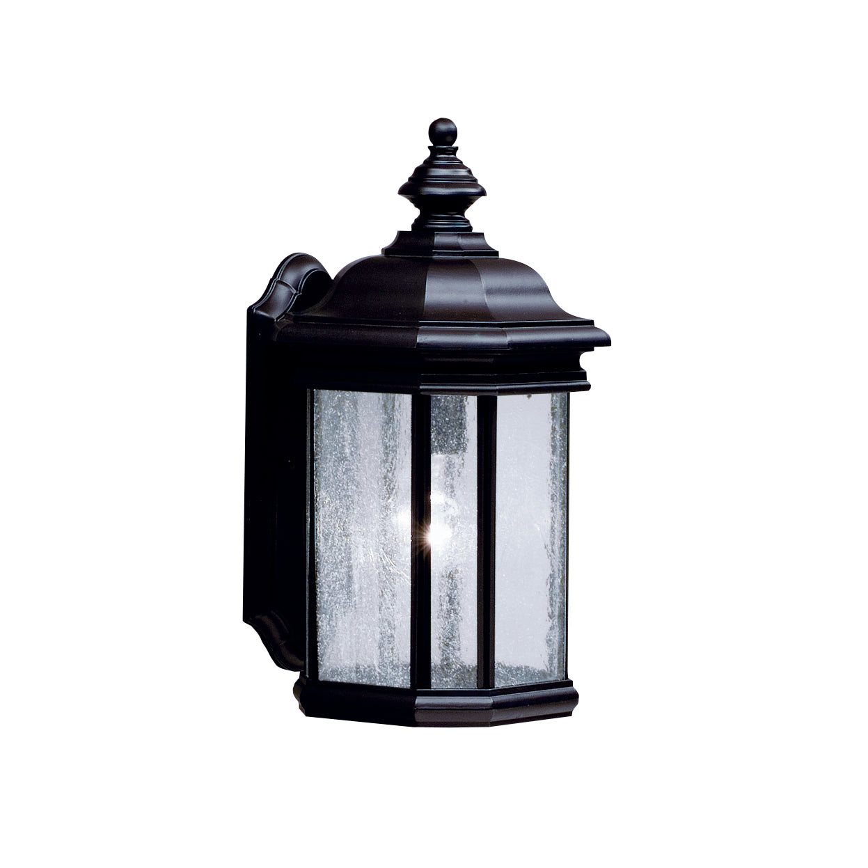Kirkwood One Light Outdoor Wall Mount in Black