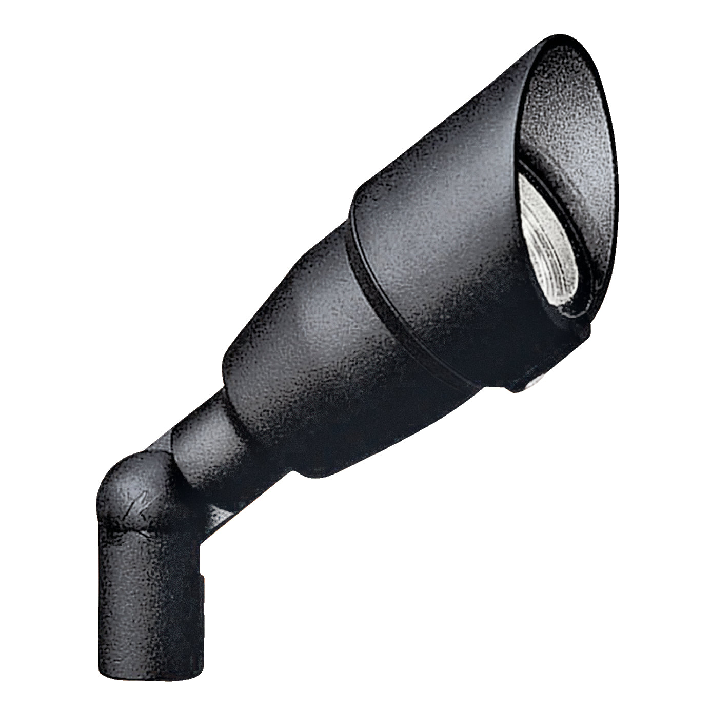 One Light Accent in Textured Black