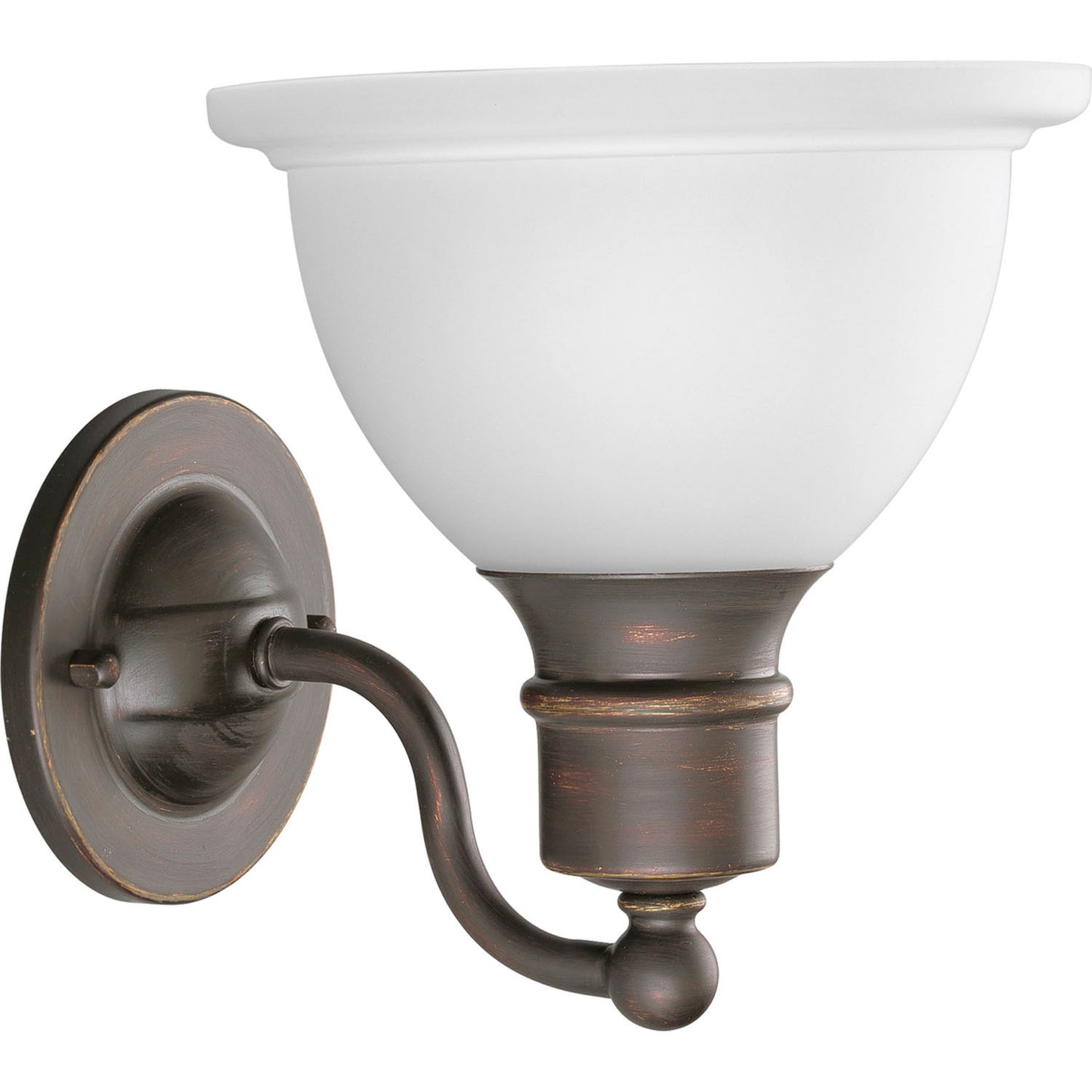 Madison One Light Bath Bracket in Antique Bronze