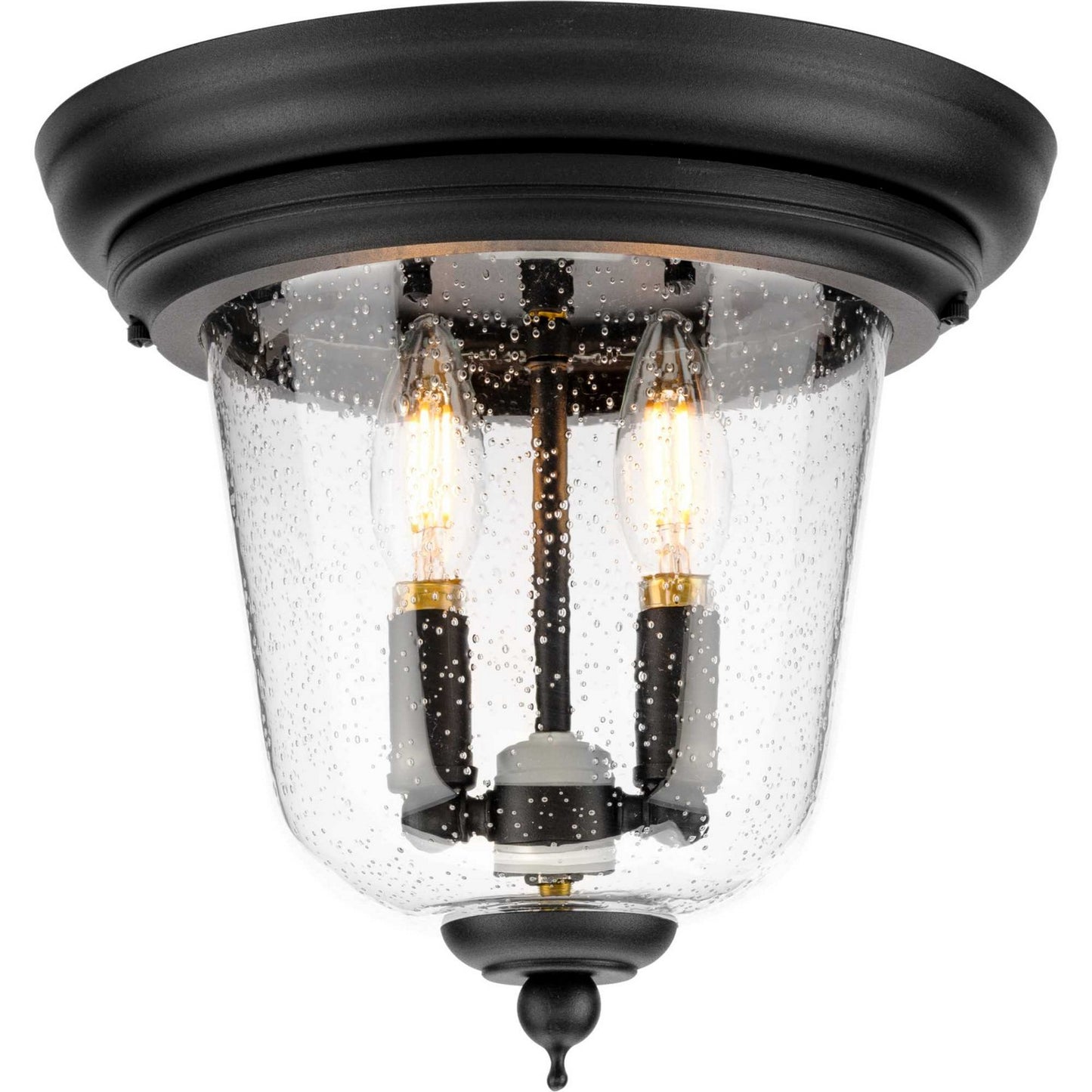 Progress Lighting - P5562-31 - Two Light Close to Ceiling - Ashmore - Textured Black