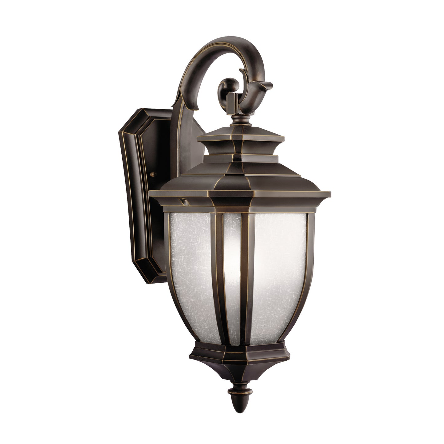 Salisbury One Light Outdoor Wall Mount in Rubbed Bronze