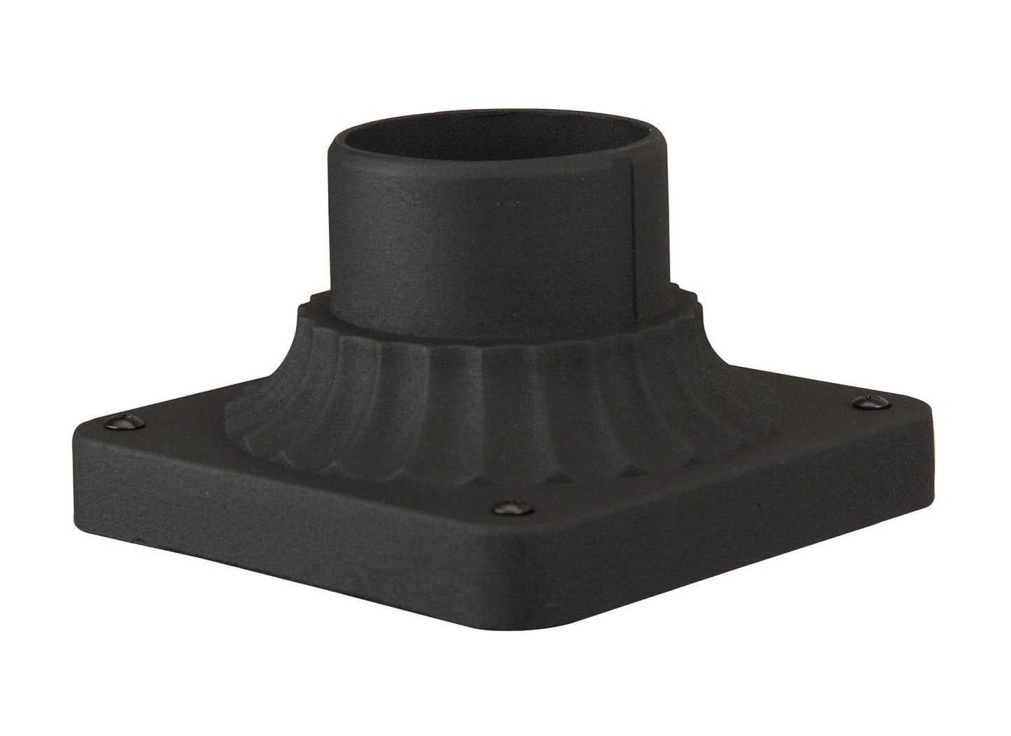 Post Adapter Cast Post Adapter Base in Textured Black