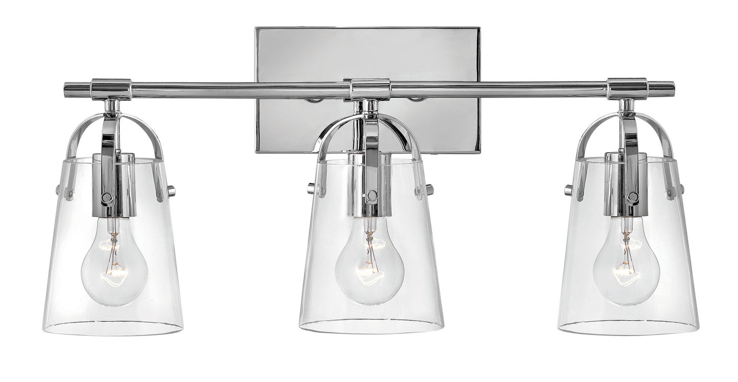 Foster LED Vanity in Chrome
