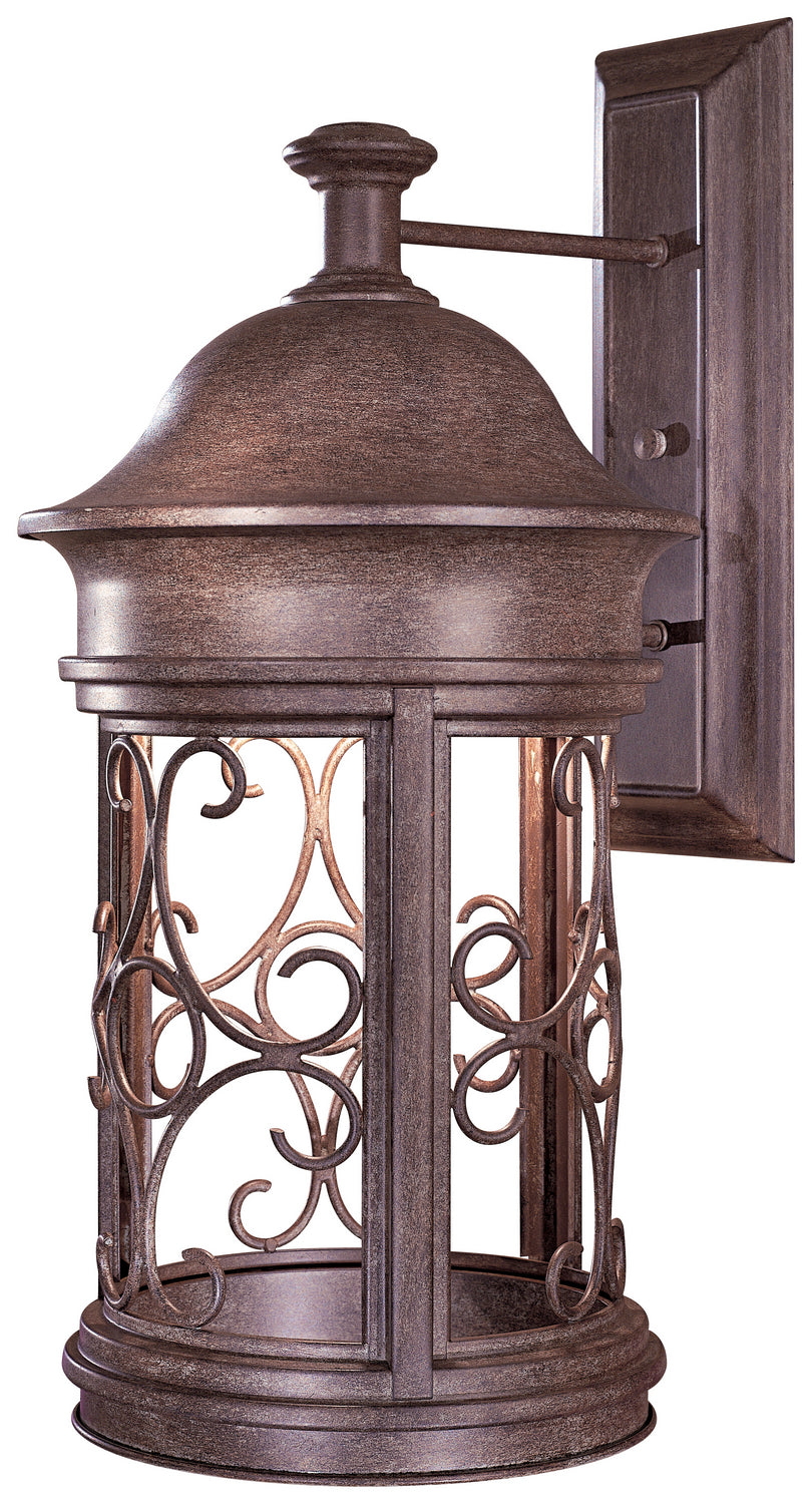 Sage Ridge One Light Wall Mount in Vintage Rust