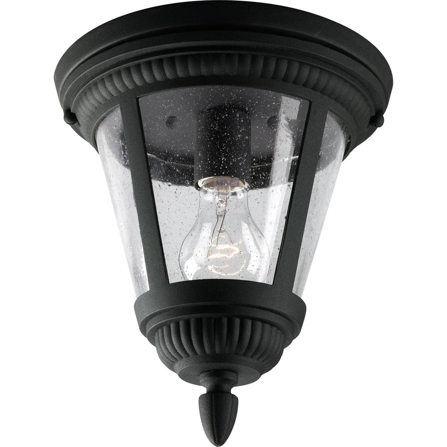 Westport One Light Close to Ceiling in Black