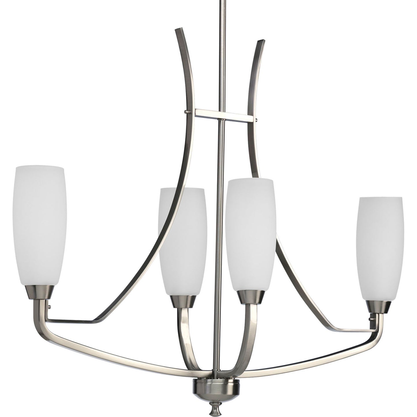 Wisten Four Light Chandelier in Brushed Nickel