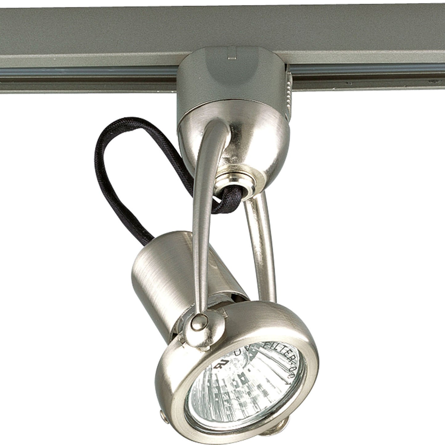 Track Head One Light Track Head in Brushed Nickel
