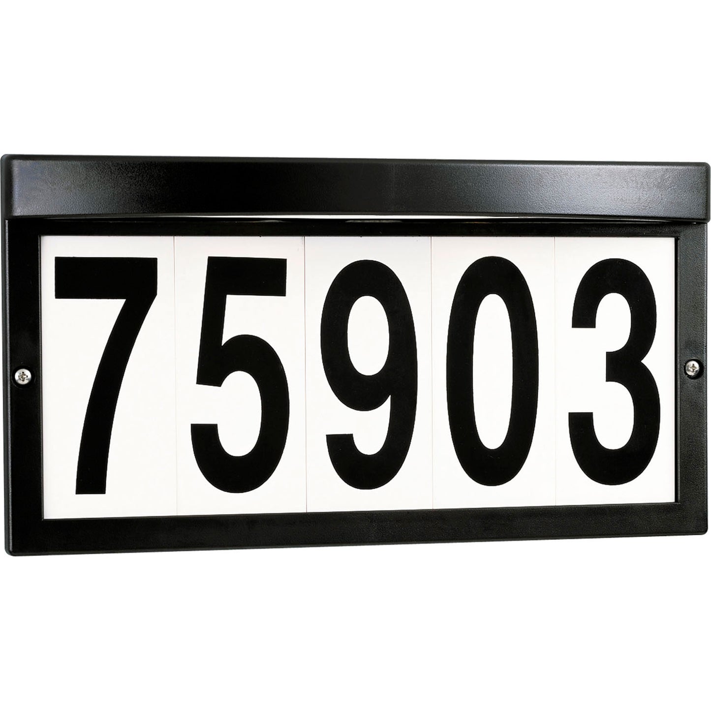Address Light Two Light Address Light in Black