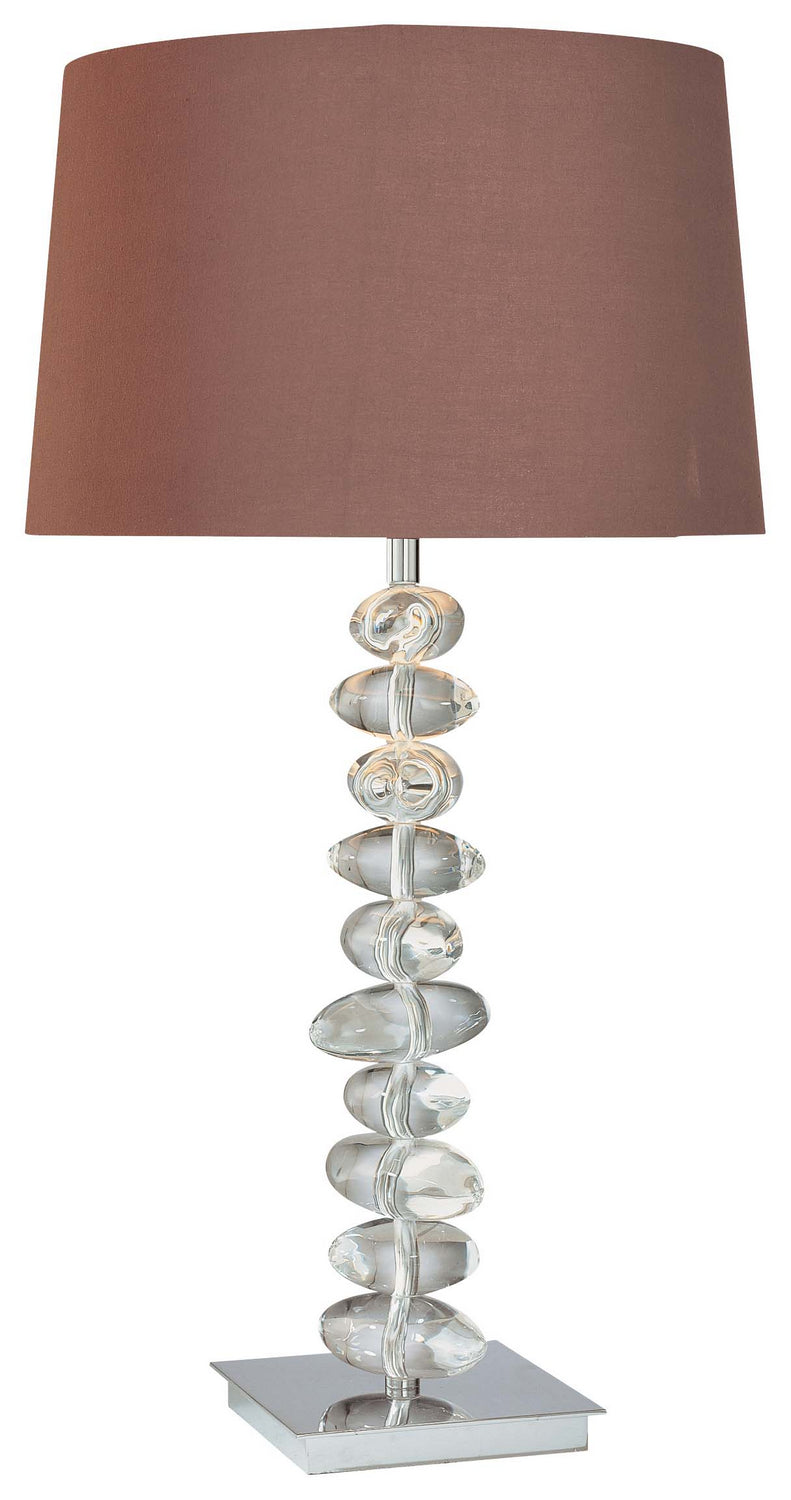 Portables LED Table Lamp in Chrome