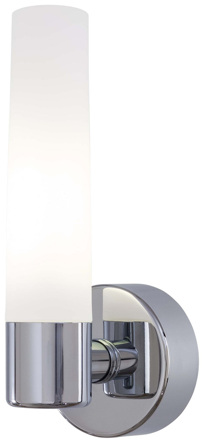 Saber One Light Wall Sconce in Chrome