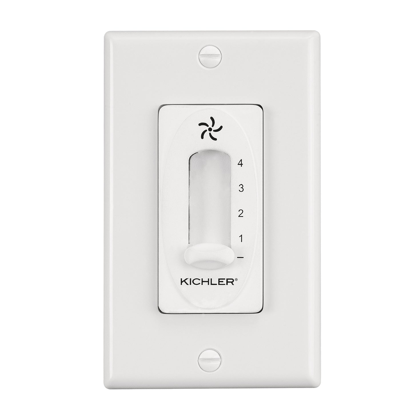 Accessory 4 Speed Fan Slide Control in White
