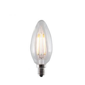 2W B11 32mm Torpedo Clear E12 Candelabra 120V 776555 LED2B11